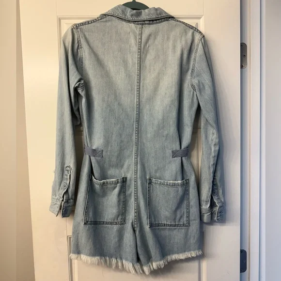 Pistola Denim Romper - Picture 2 of 3